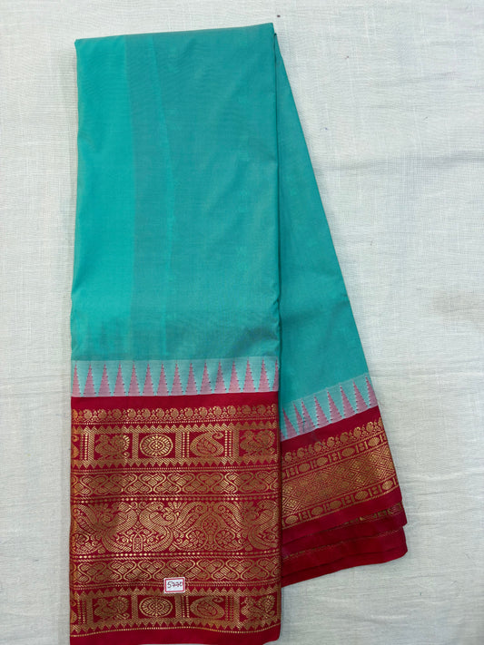 Semi Gadwal Silk Saree