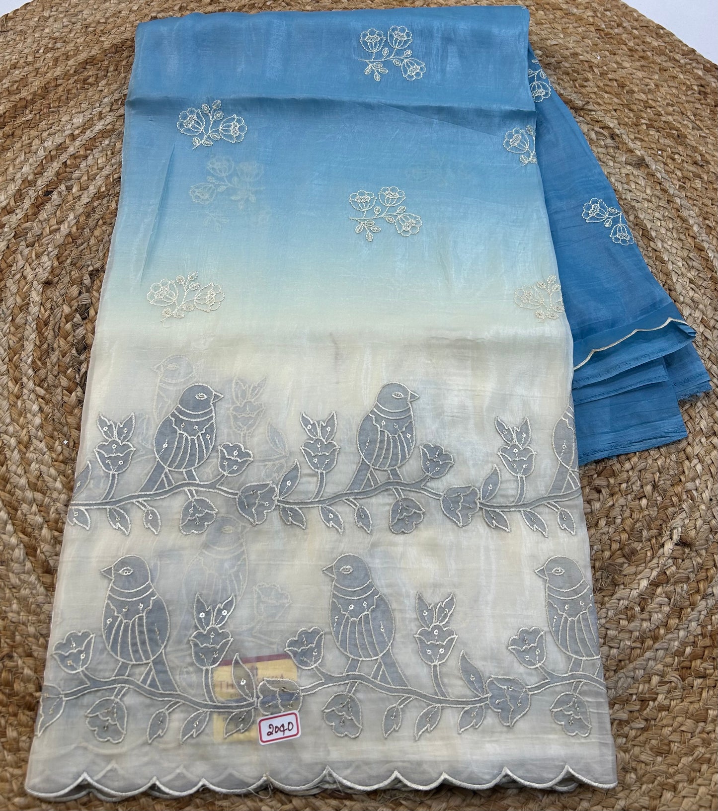 Soft Organza Embroidery Sarees