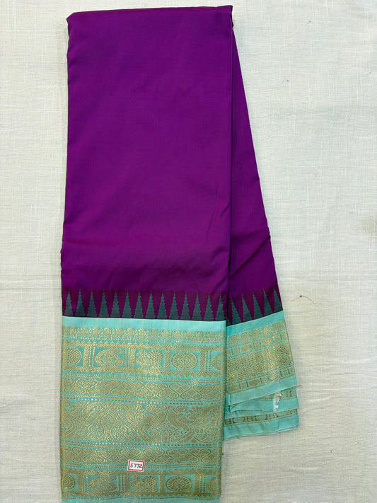 Semi Gadwal Silk Saree