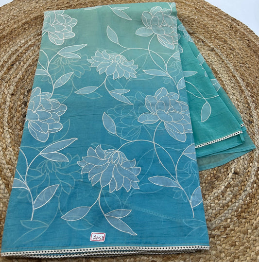 Soft Organza Embroidery Sarees