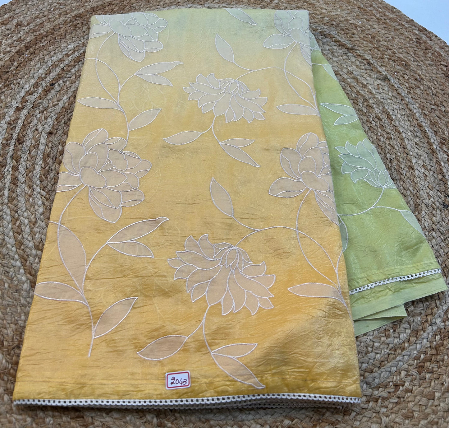Soft Organza Embroidery Sarees