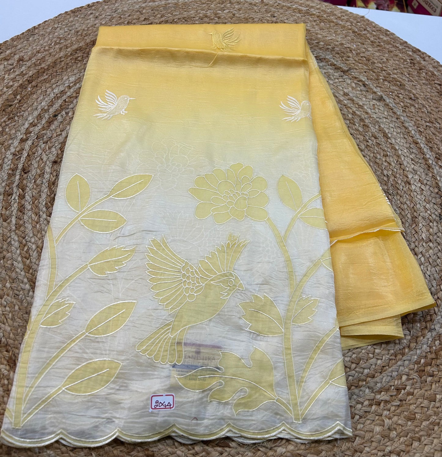 Soft Organza Embroidery Sarees
