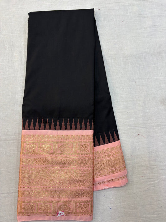 Semi Gadwal Silk Saree