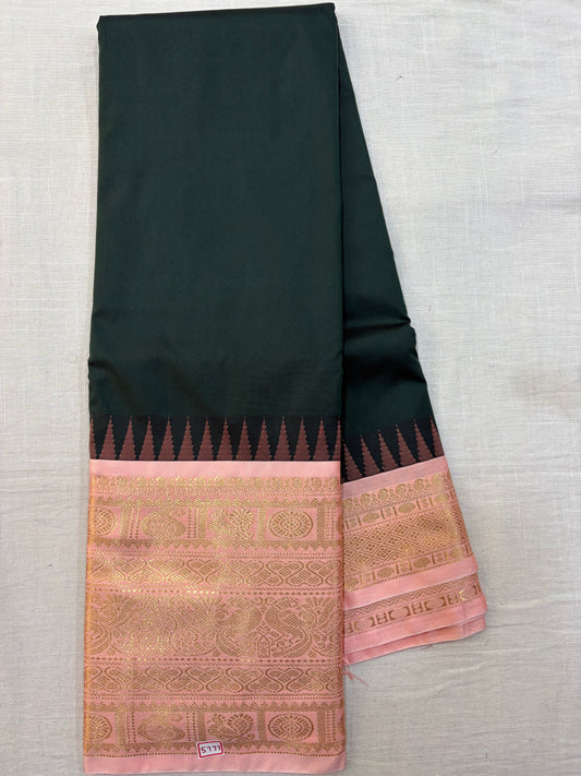 Semi Gadwal Silk Saree