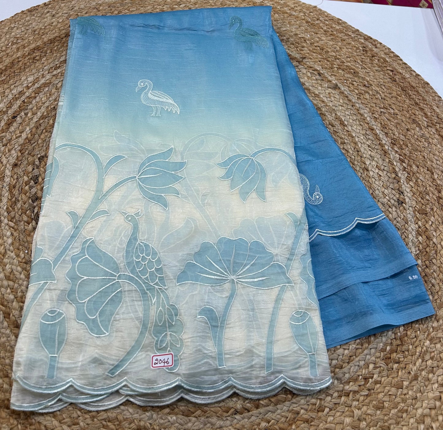 Soft Organza Embroidery Sarees