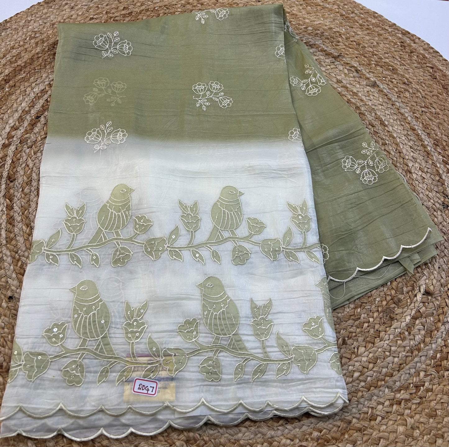 Soft Organza Embroidery Sarees