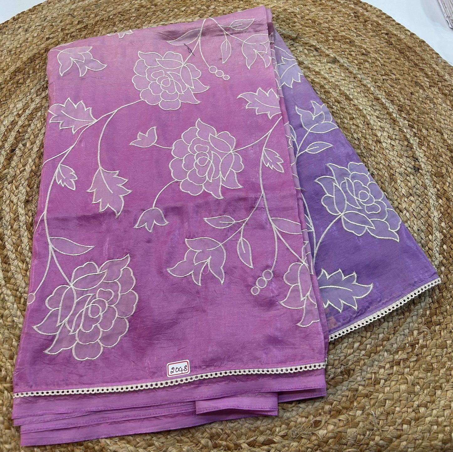 Soft Organza Embroidery Sarees