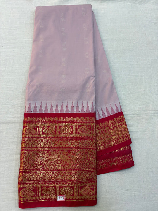Semi Gadwal Silk Saree