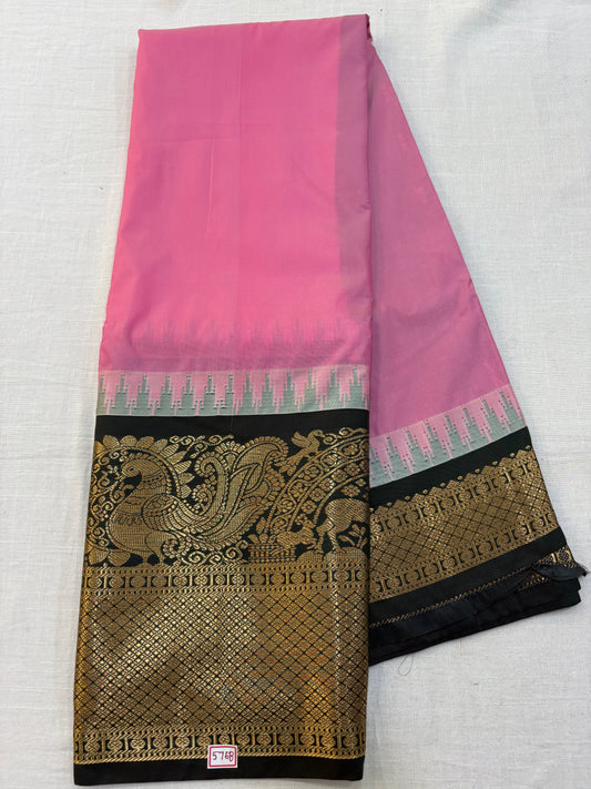 Semi Gadwal Silk Saree