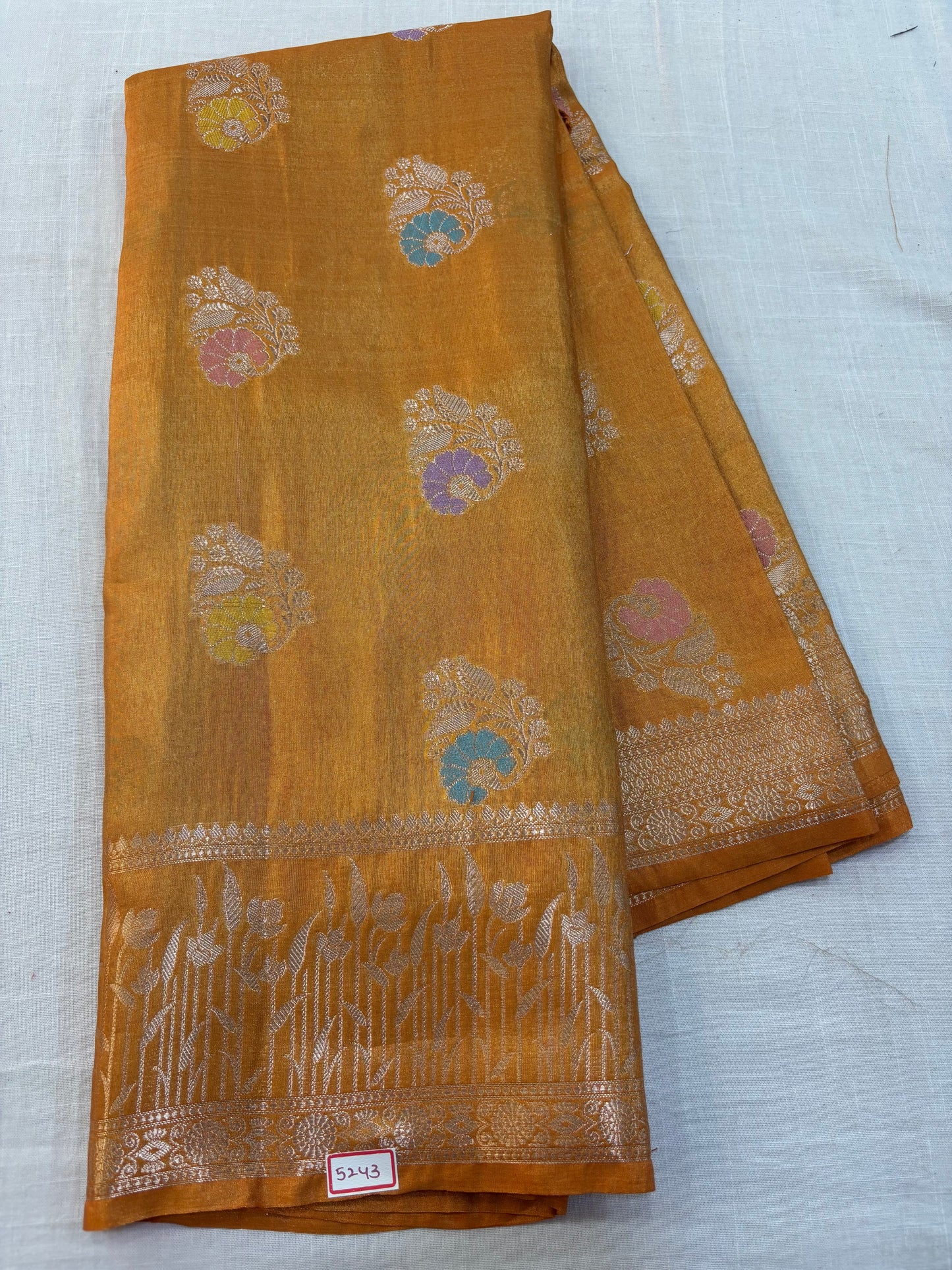Crepe Tissue Saree