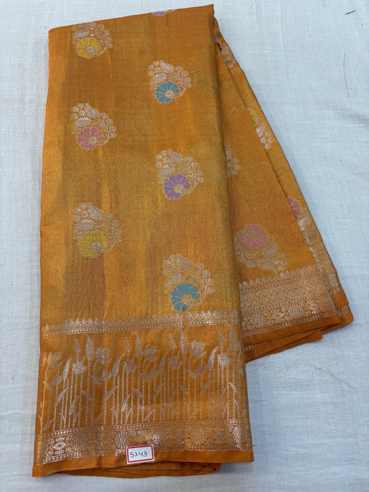 Green Mango Tissue Saree