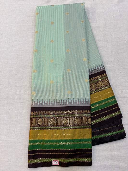 Vintage Semi Gadwal Silk Saree
