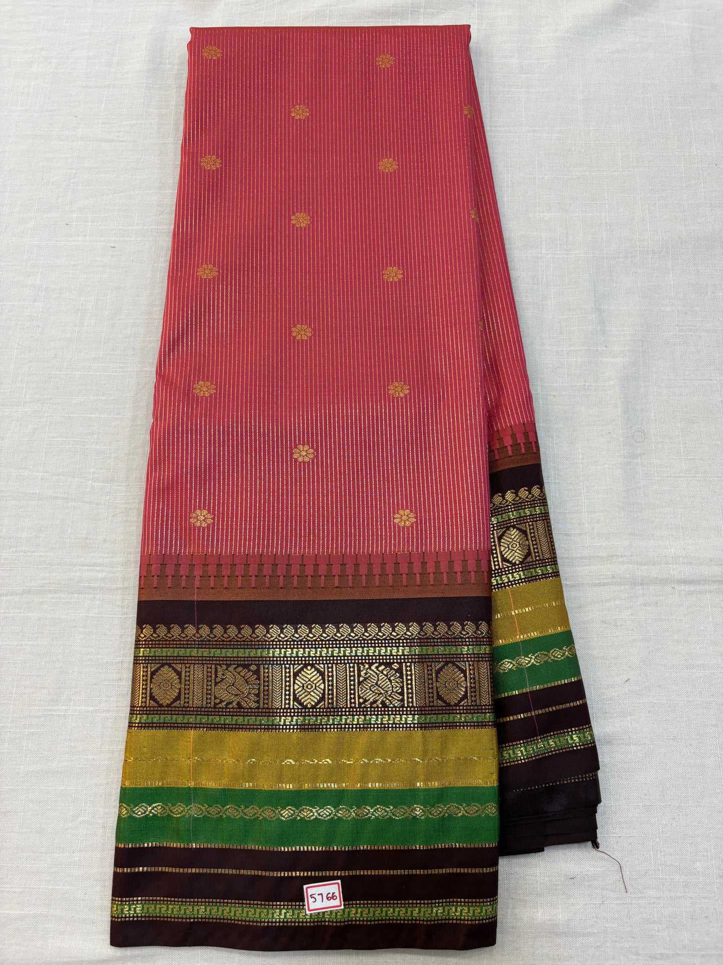 Semi Gadwal Silk Saree
