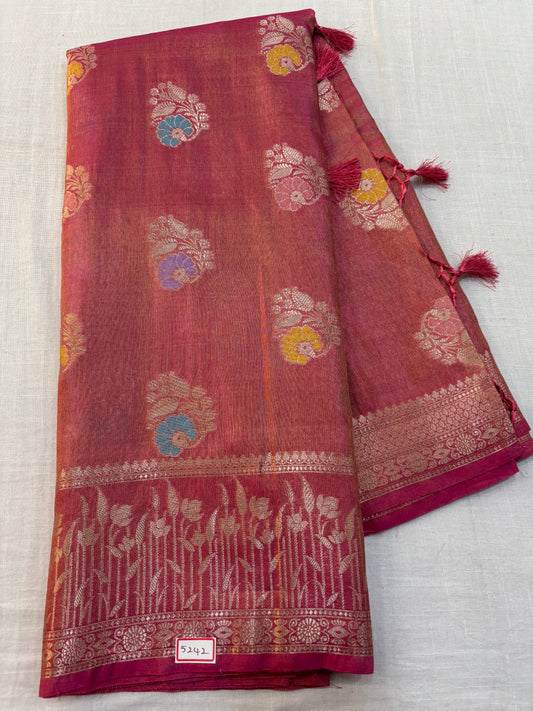 Green Mango Tissue Saree