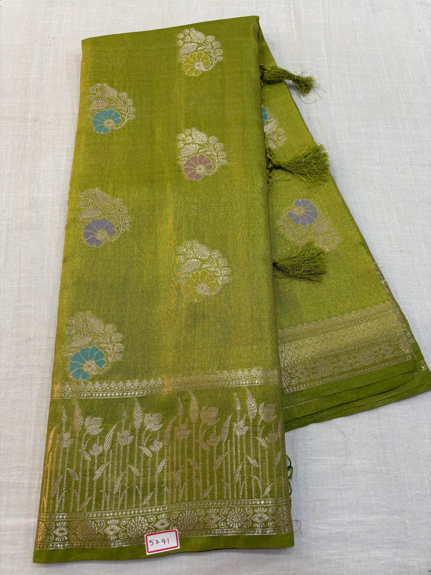 Crepe Tissue Saree