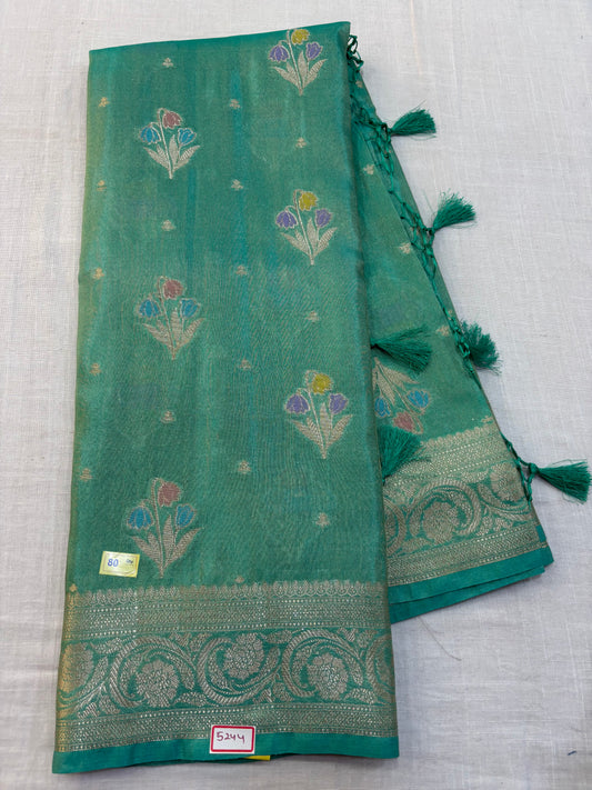 Green Mango Tissue Saree