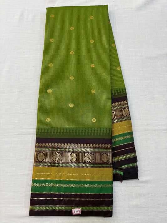 Vintage Semi Gadwal Silk Saree