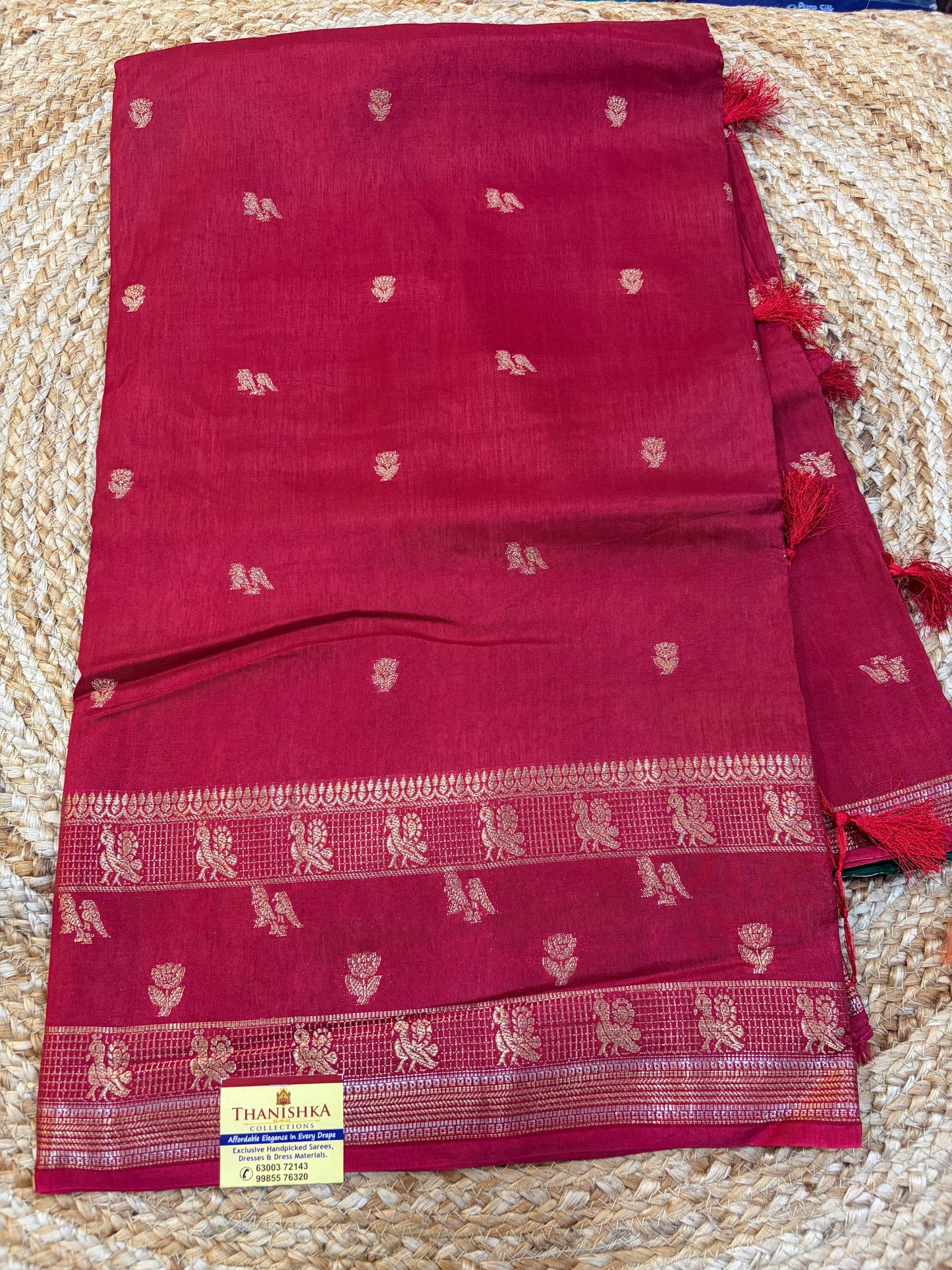 Russian Crepe saree