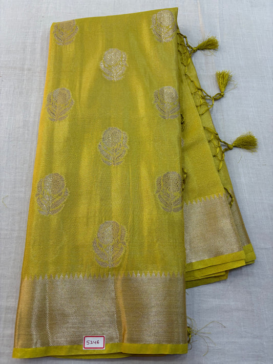 Green Mango Tissue Saree