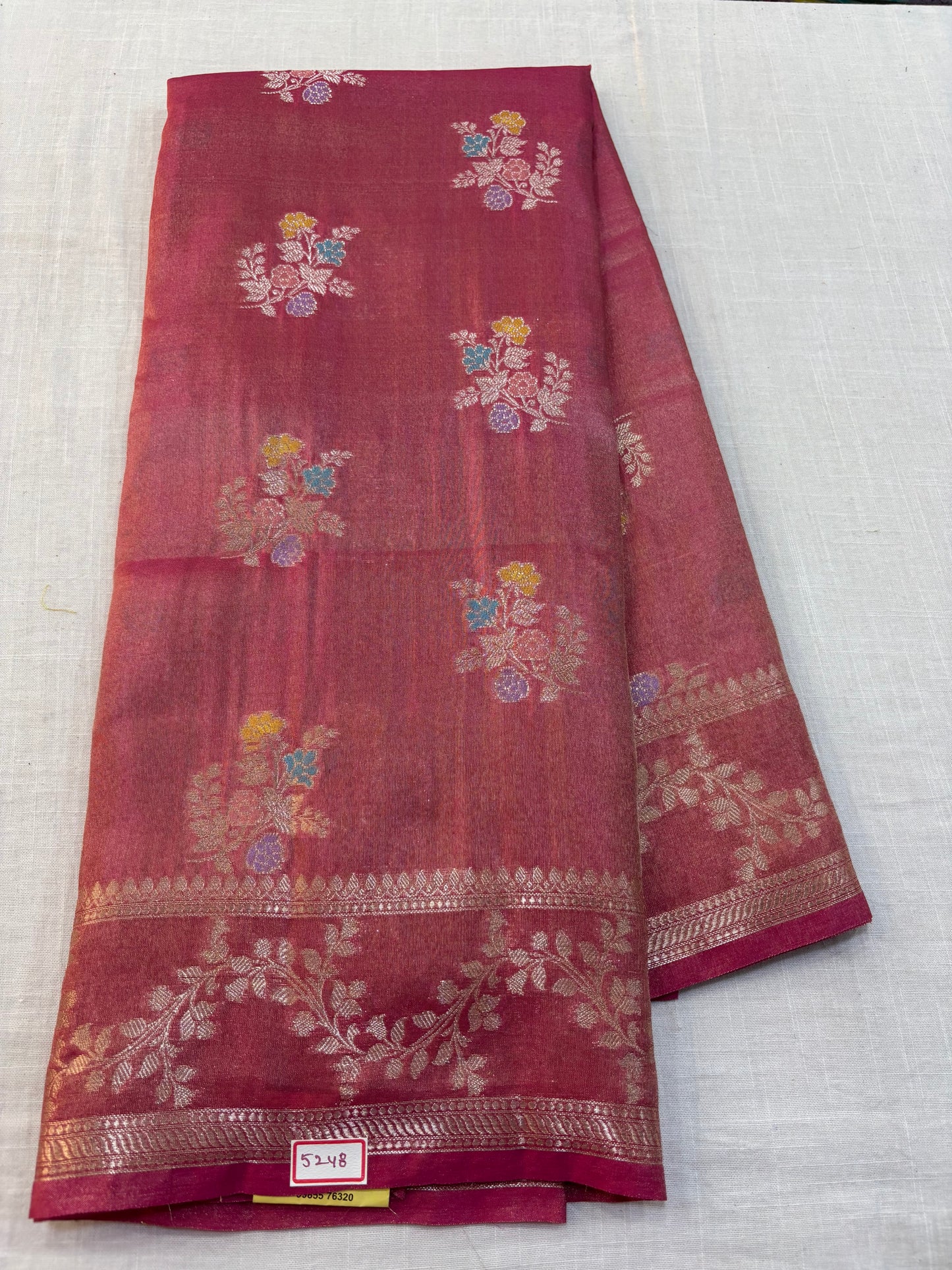 Crepe Tissue Saree