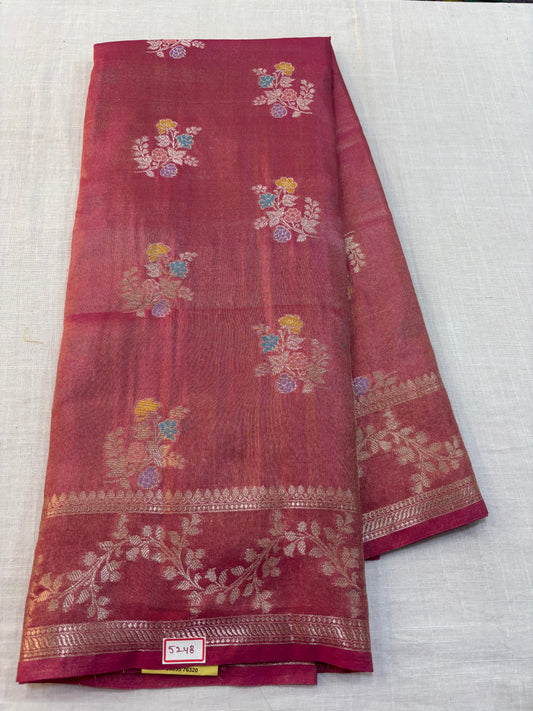 Green Mango Tissue Saree