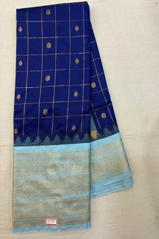 Semi Gadwal Silk Saree