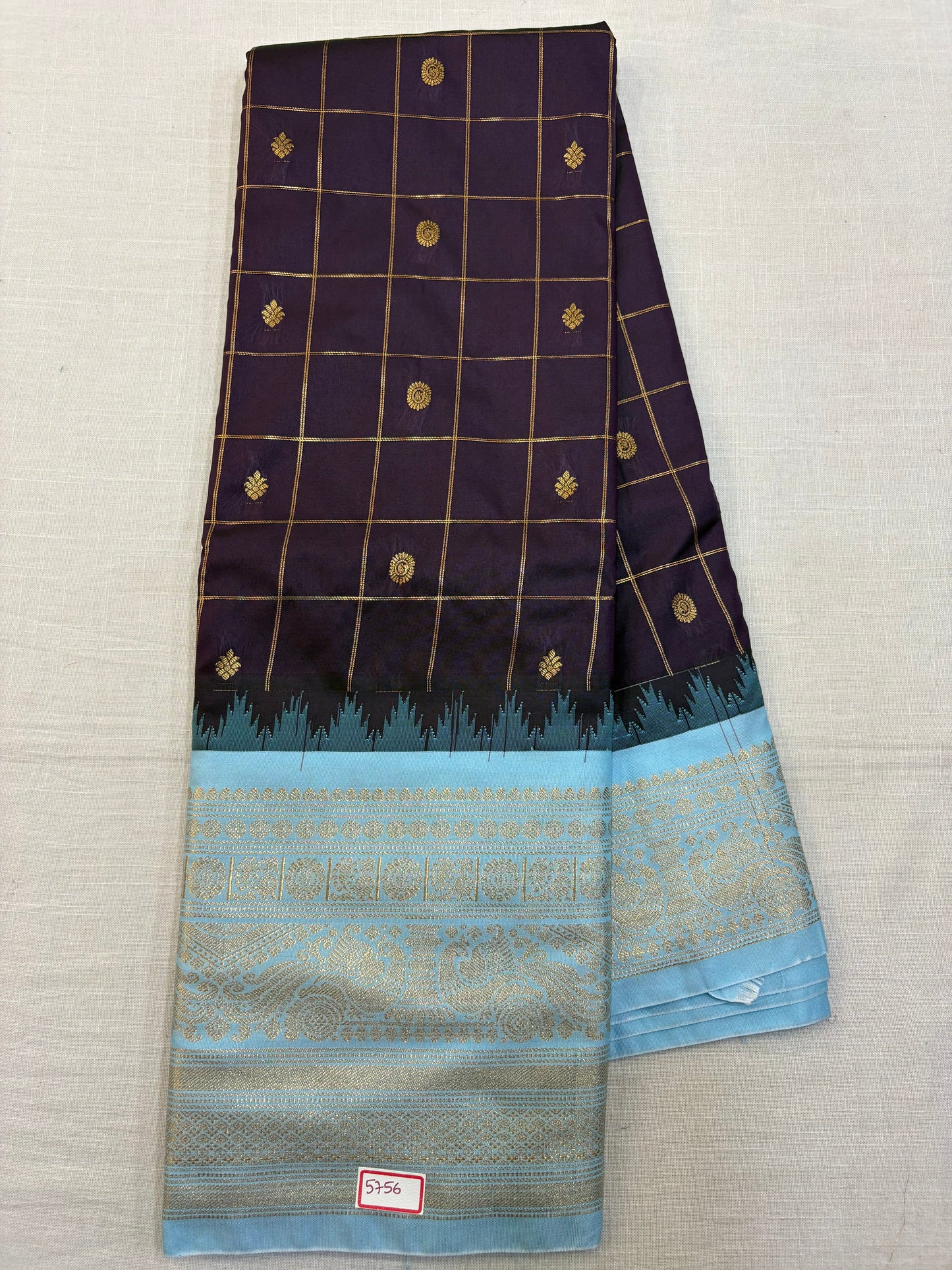 Semi Gadwal Silk Saree