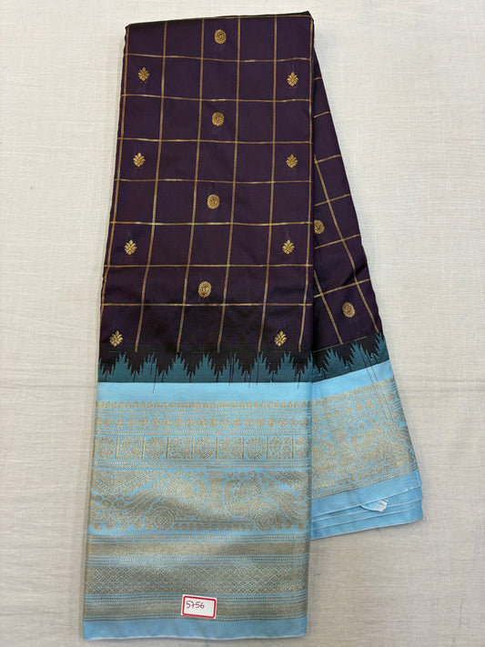 Semi Gadwal Silk Saree