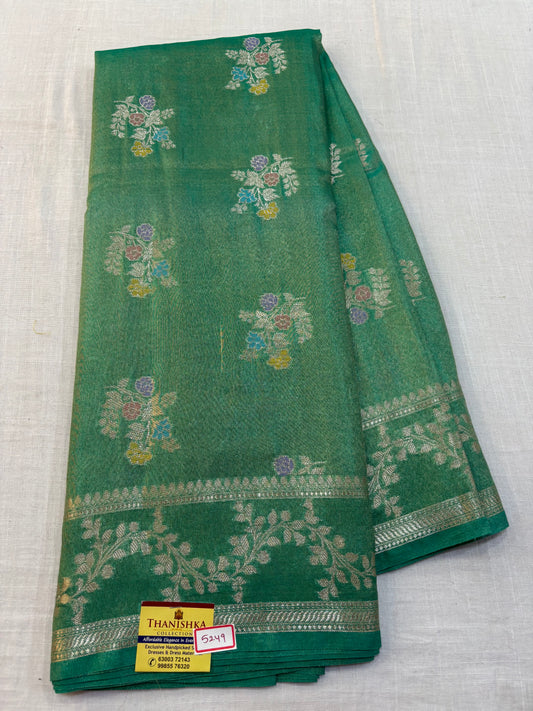 Green Mango Tissue Saree