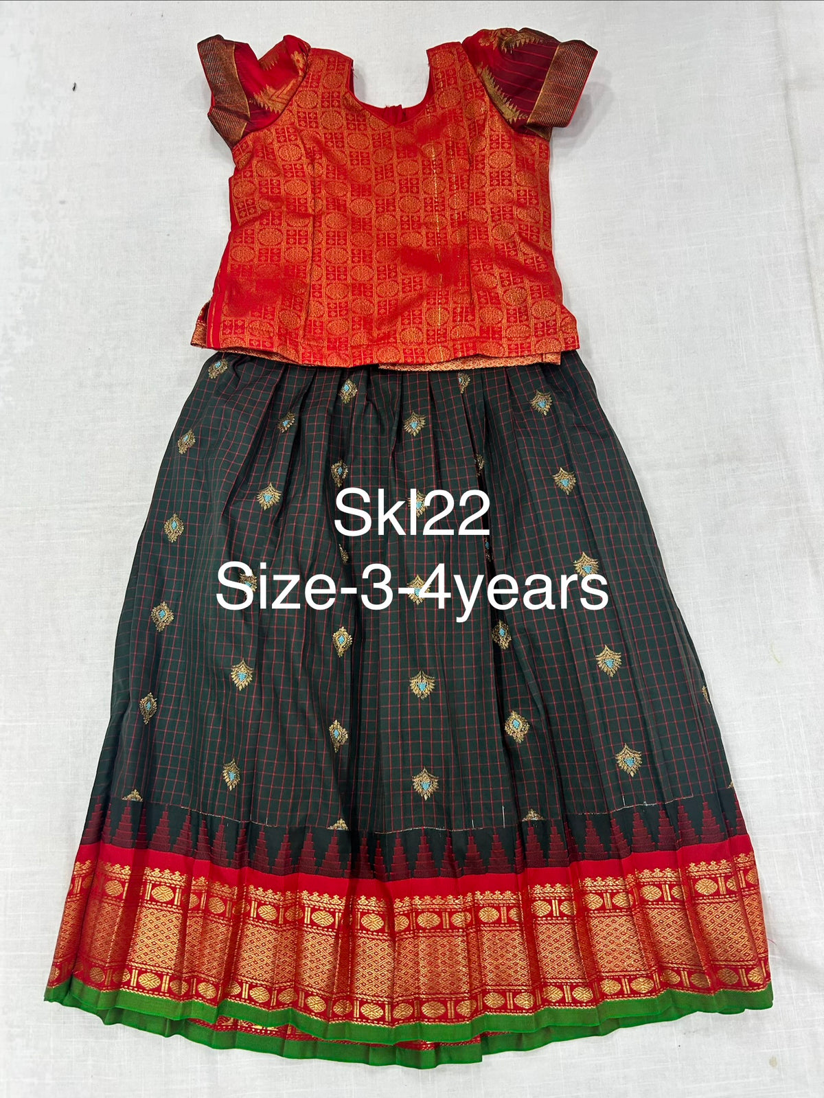 Kid’s lehenga Stitched
