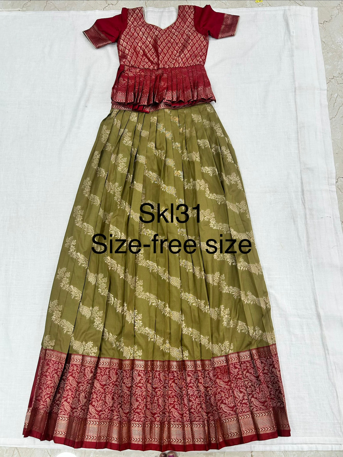 Kid’s lehenga Stitched