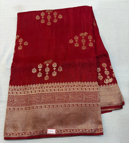 Russian Crepe saree