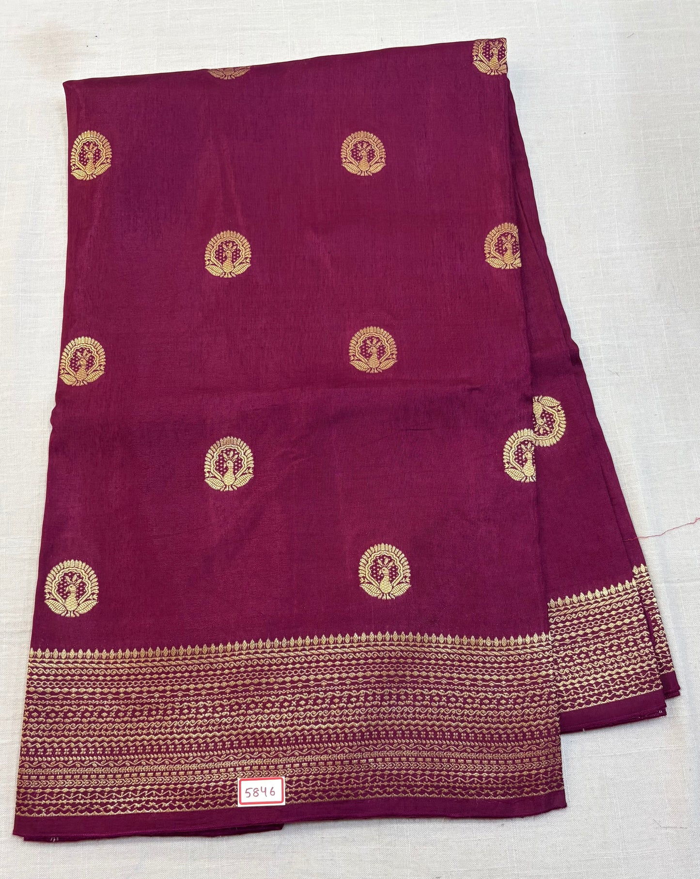 Russian Crepe saree