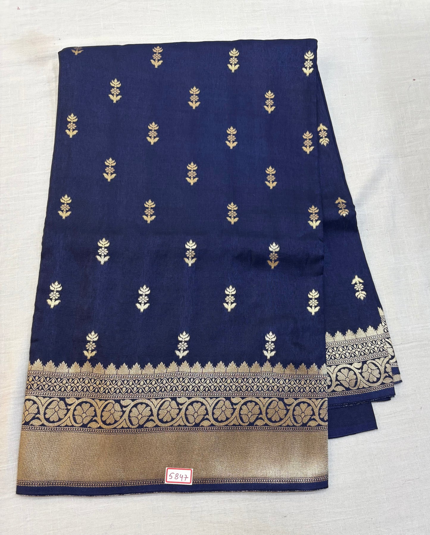 Russian Crepe saree