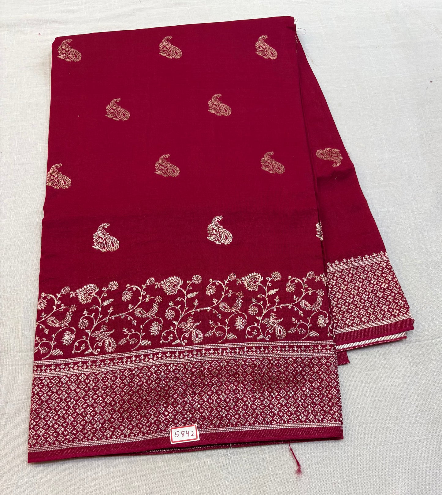 Russian Crepe saree