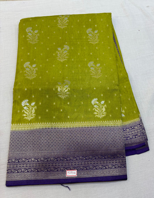 Russian Crepe saree