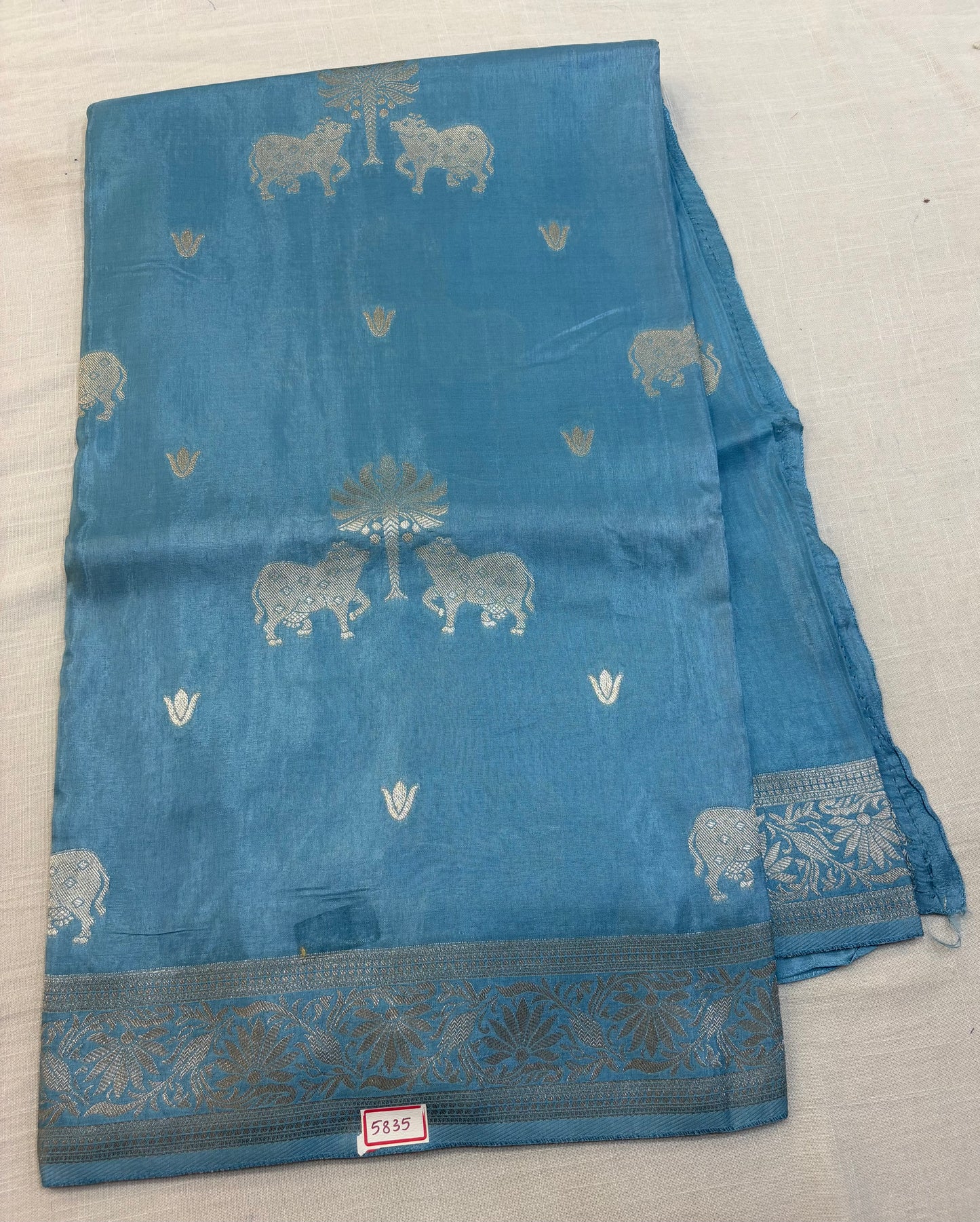 Russian Crepe saree