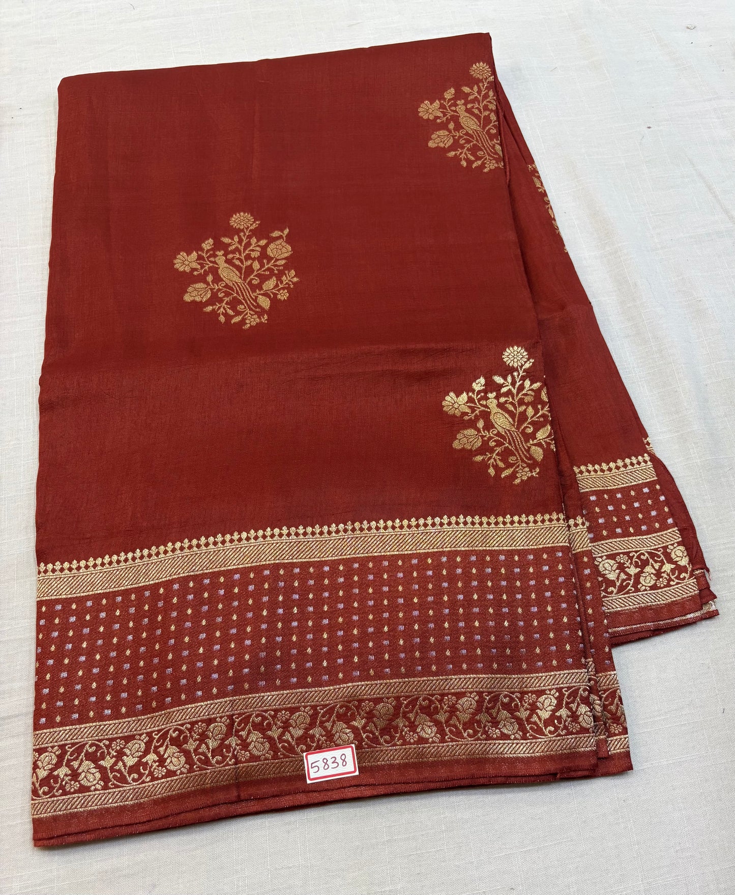 Russian Crepe saree