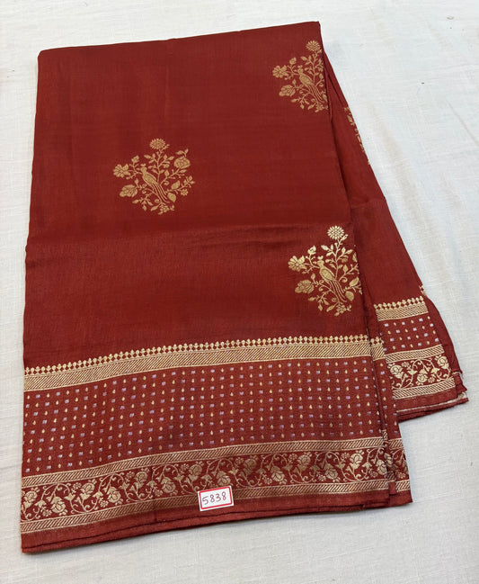 Russian Crepe saree
