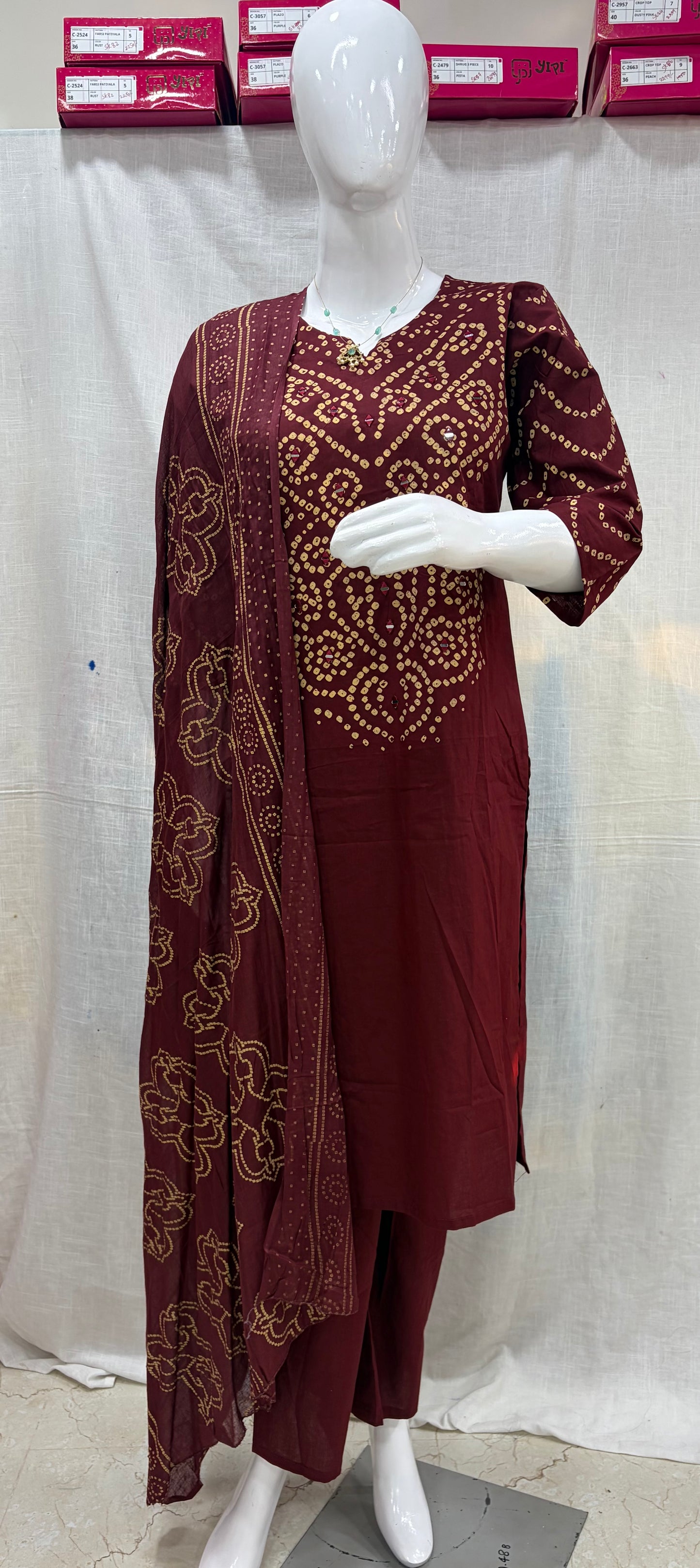 Dhabu mirror 3 PieceSet