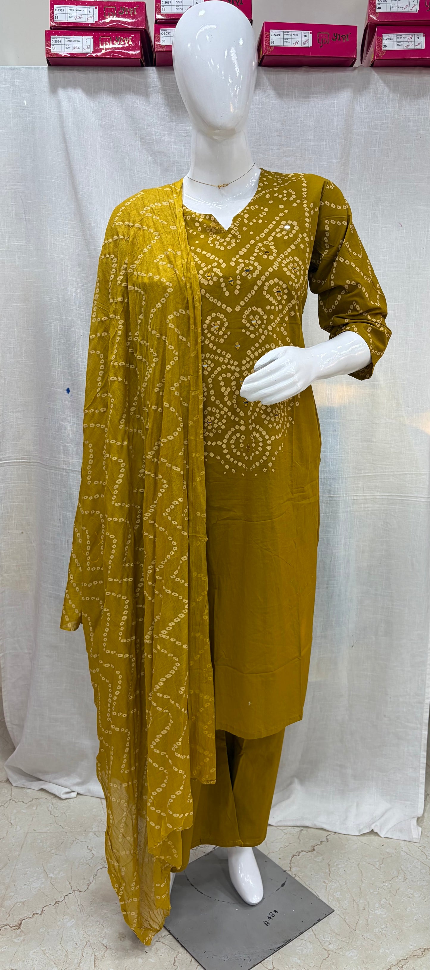 Dhabu mirror 3 PieceSet