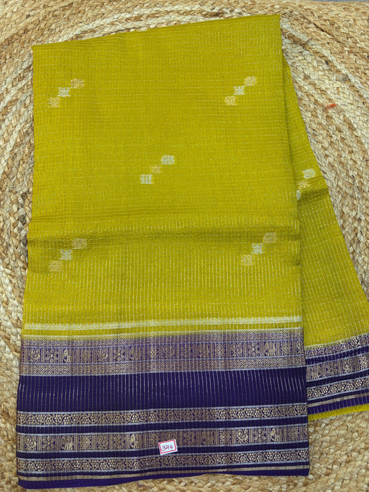 Russian Crepe Checks saree