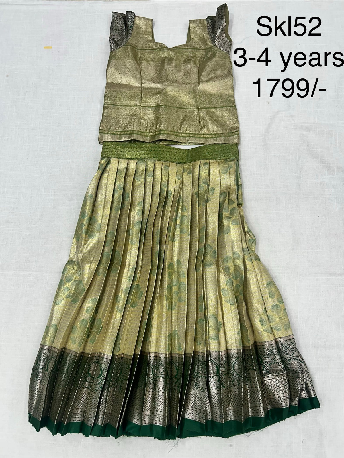 Kid’s lehenga Stitched