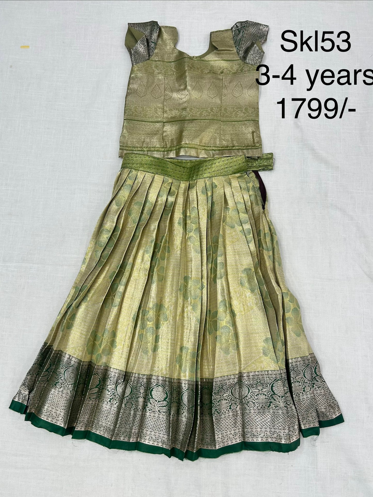 Kid’s lehenga Stitched