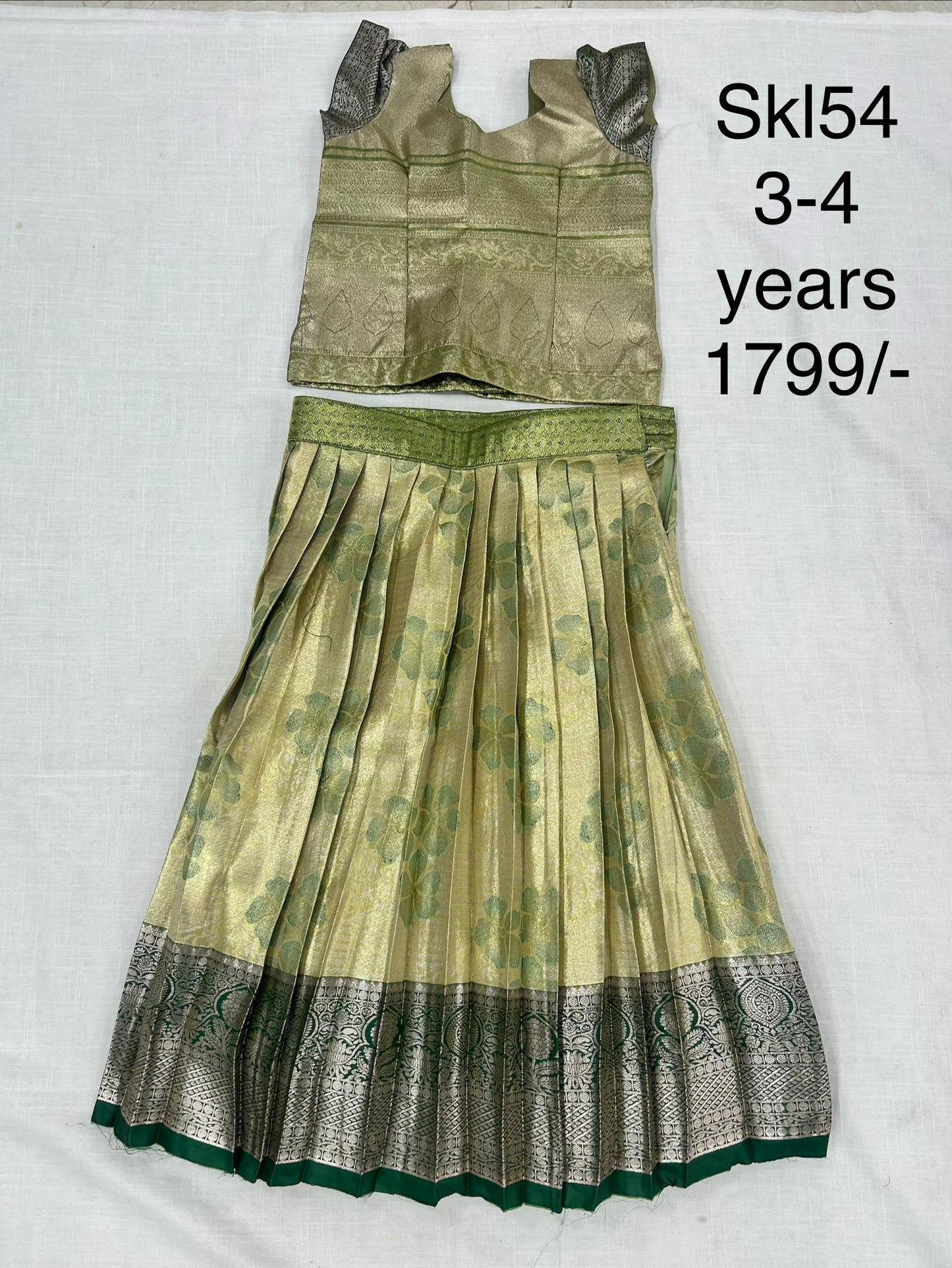 Kid’s lehenga Stitched