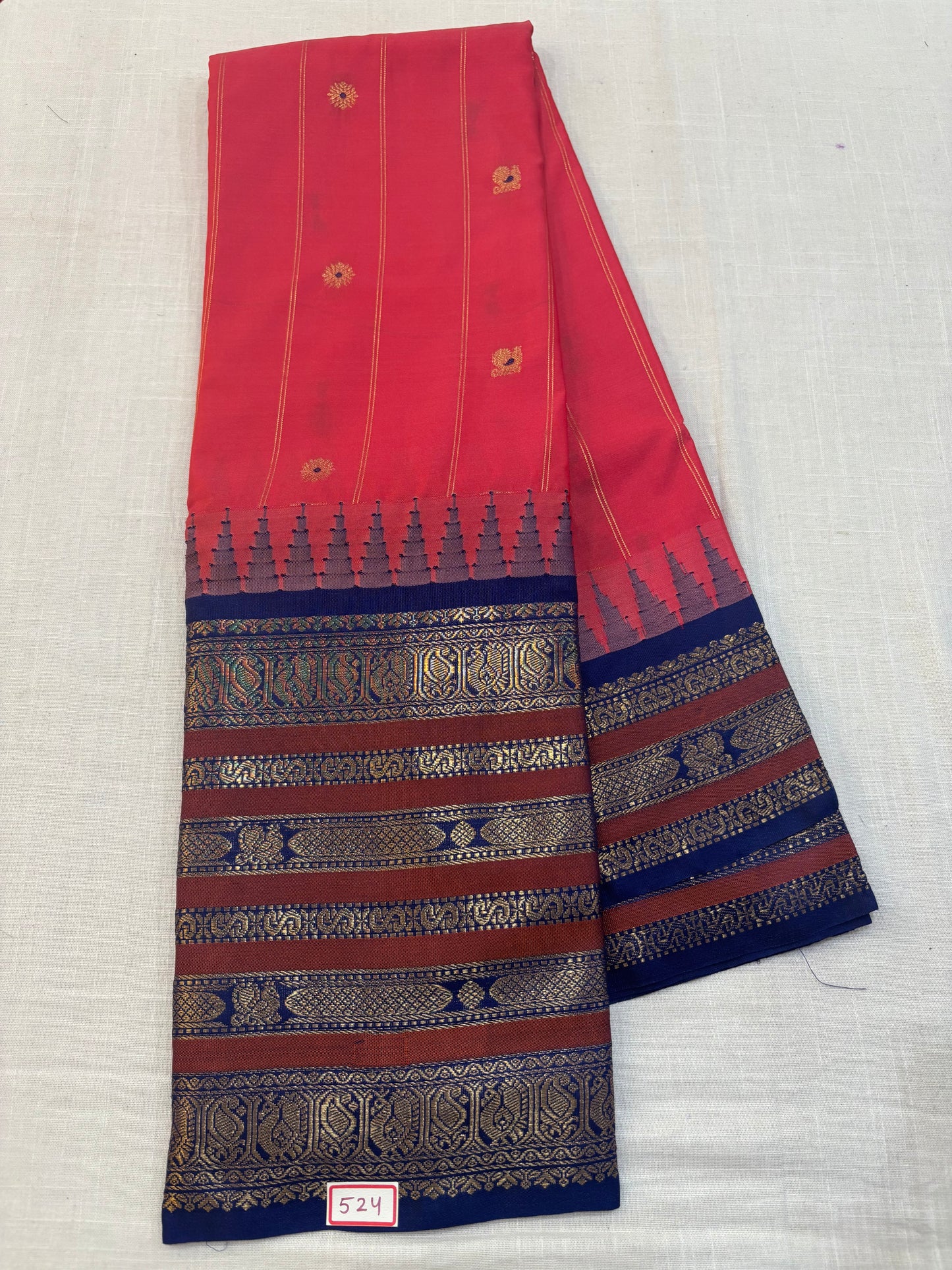Semi Gadwal Sico Vintage saree