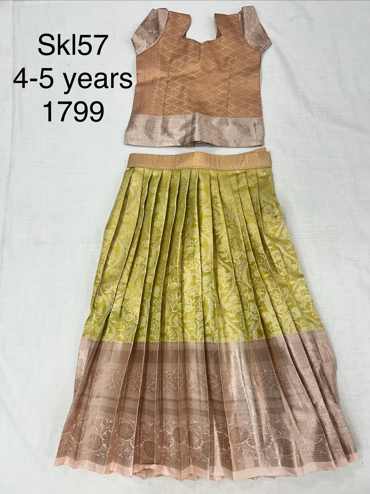 Kid’s lehenga Stitched