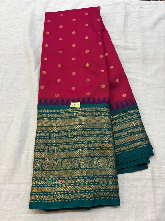 Semi Gadwal Silk Saree