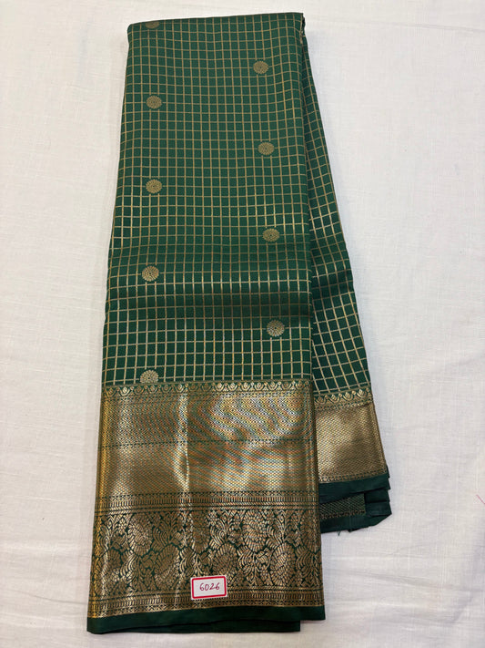Semi Kanchi Gold Tissue saree