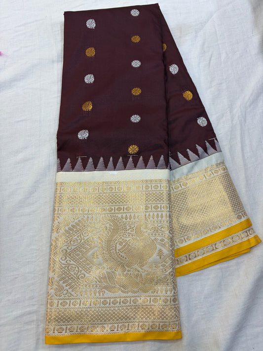 Semi gadwal saree